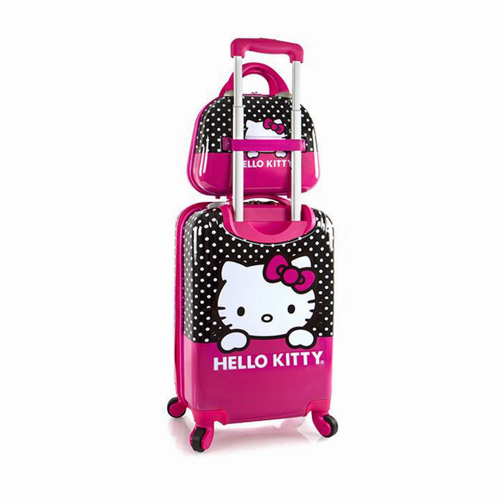 Heys America Hello Kitty 20" and Beauty Case 4-Wheel Luggage Sets