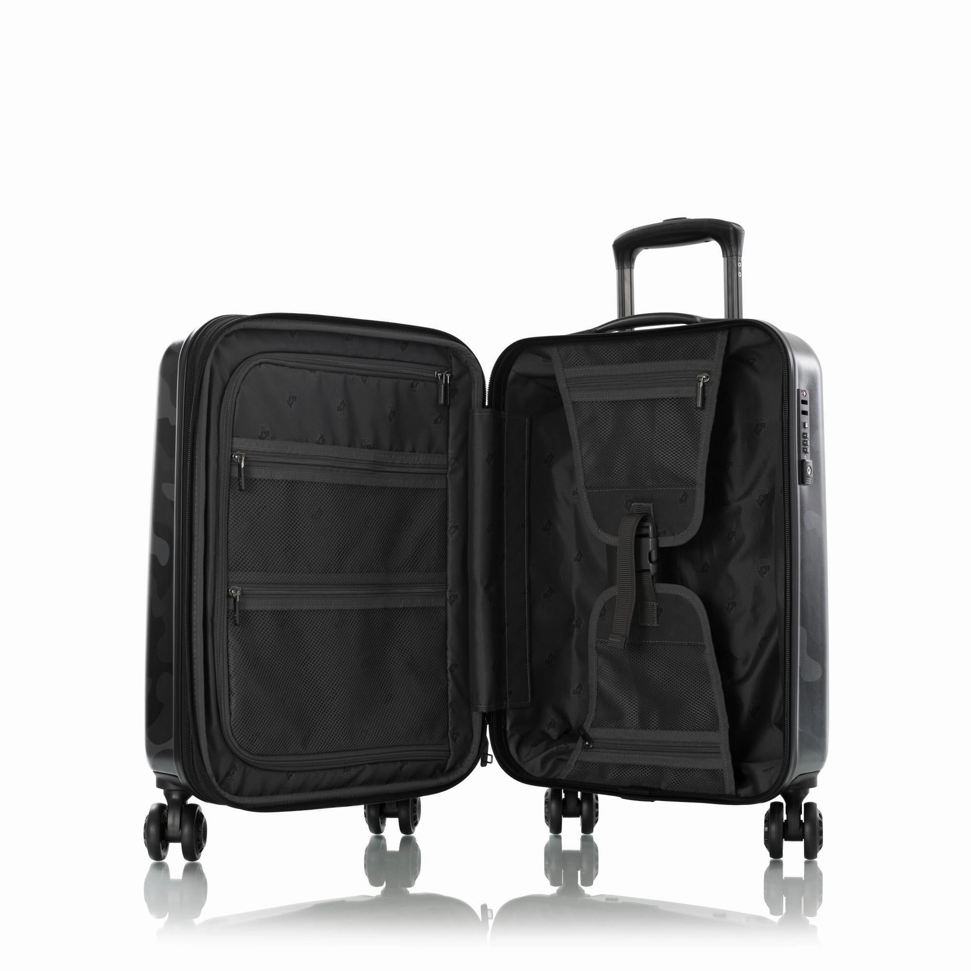 Heys Black Camo 21" Carry On Spinner