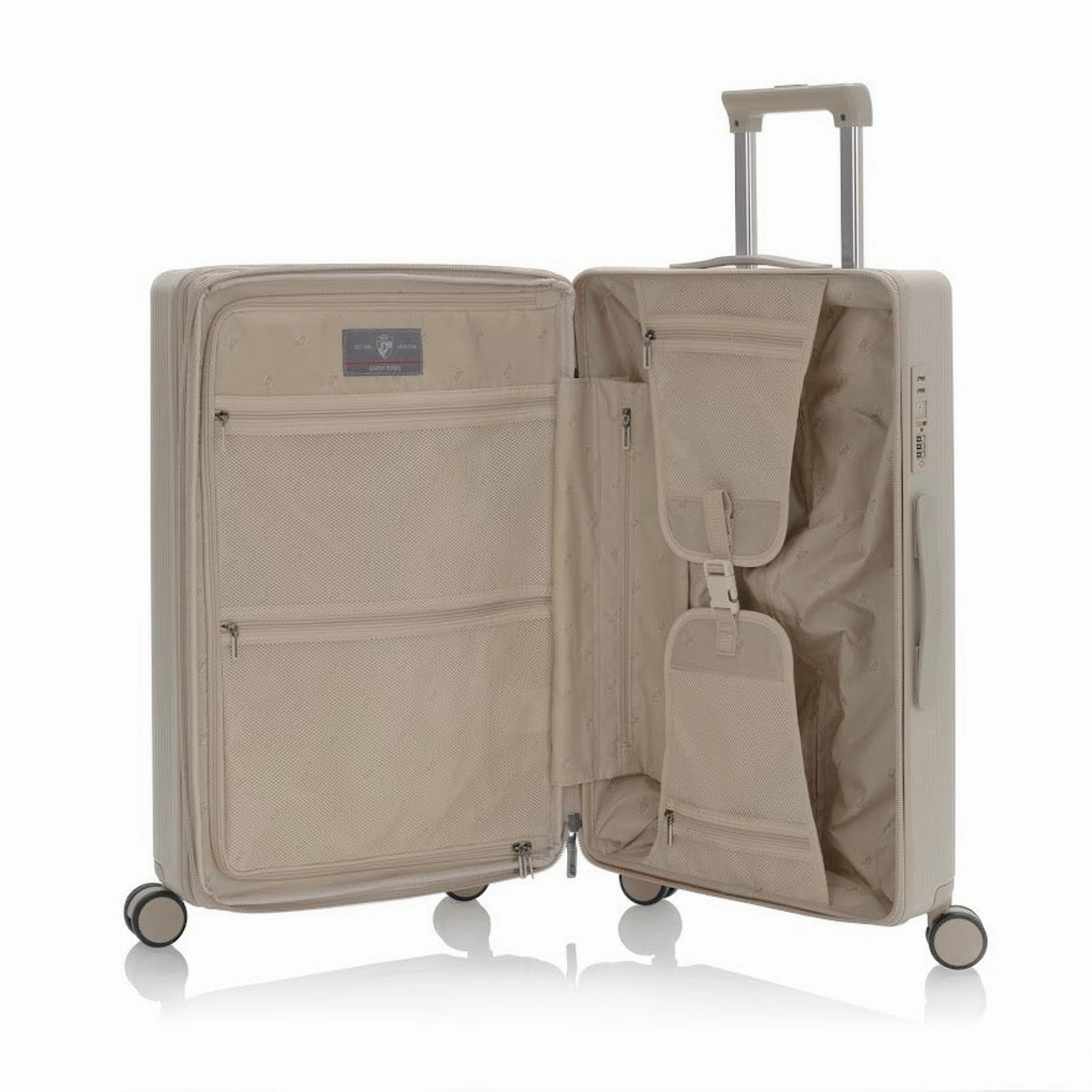 Heys Earth Tones 3 Piece Spinner Set
