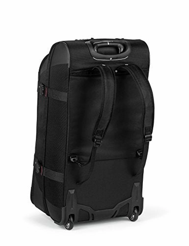 High Sierra 57019-1041 AT7 Rolling Upright Duffel Bag, Black, 26-Inch