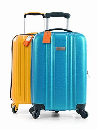 Holiday Deal! Travel Luggage Tags With Privacy Covers, Set Of 2-Easy Locking Steel Loops &