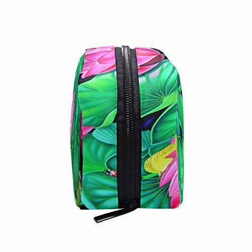 HU MOVR Makeup Organizer Murali Butterfly Womens Zip Toiletry Bag Large Case Cosmetic Bags