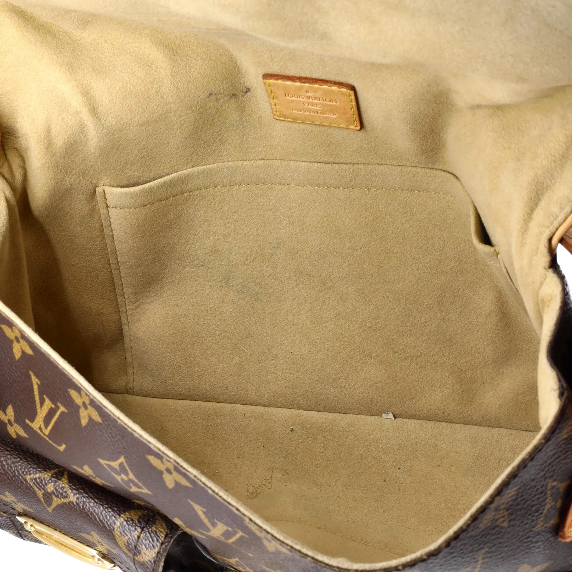 Hudson Handbag Monogram Canvas PM