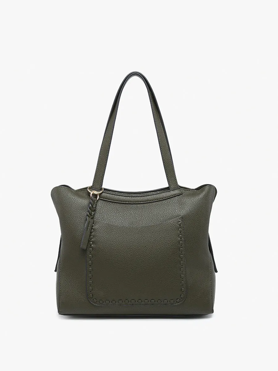 Hunter Vegan Distressed Tote