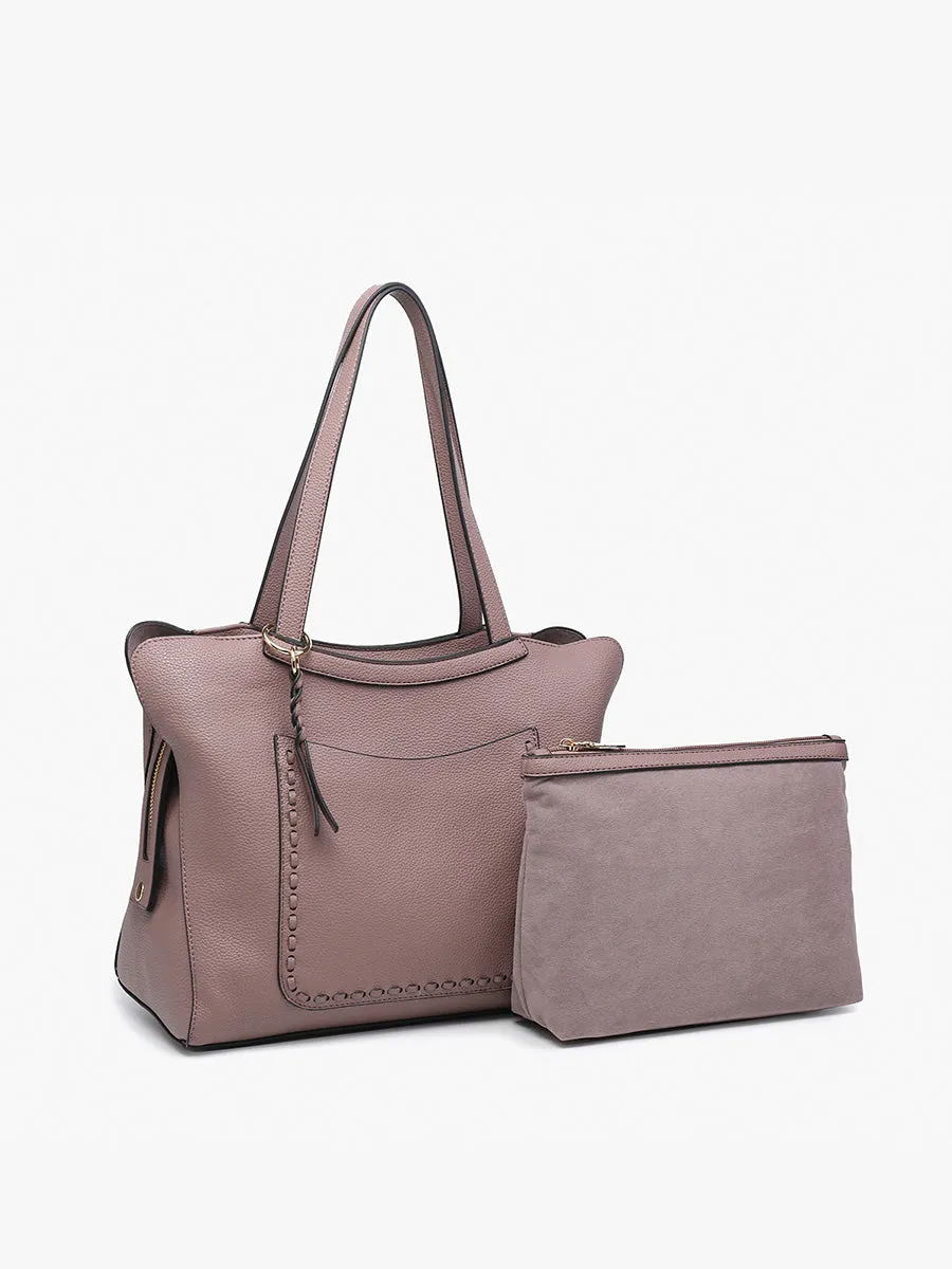 Hunter Vegan Distressed Tote