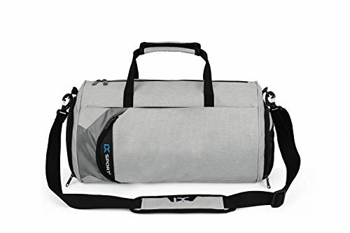 INOXTO Fitness Sport Small Gym Bag with Shoes Compartment Waterproof Travel Duffel Bag for Women and Men