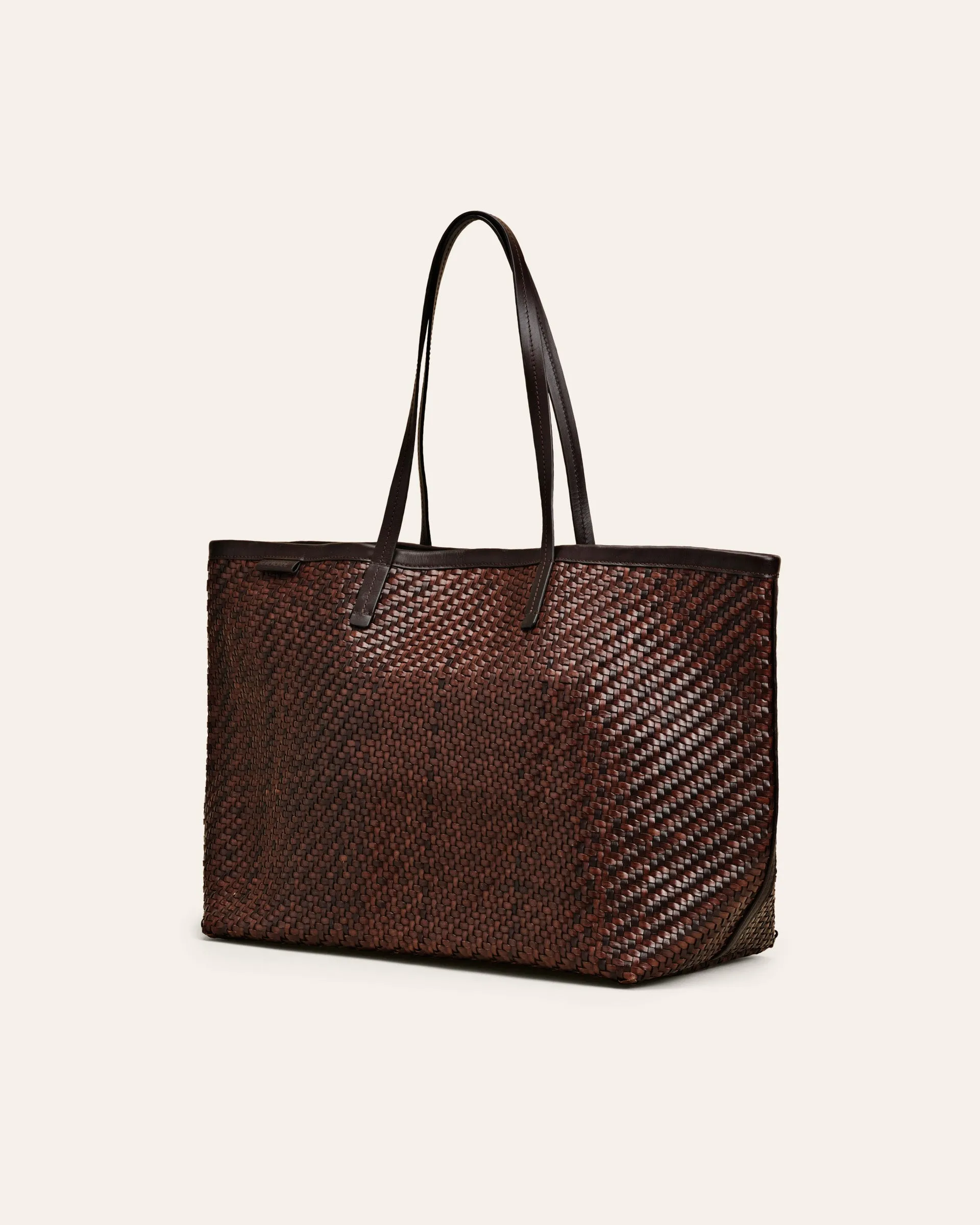 ISAI Umber Twill Shopper