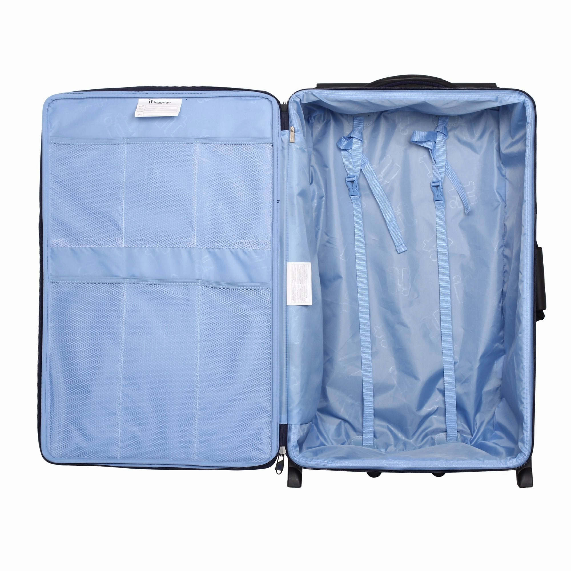 IT Luggage World's Lightest Los Angeles 21" 4-Wheel Carry-On Luggage