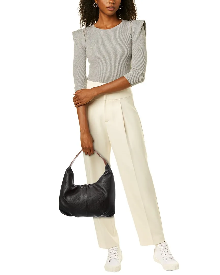 Italian Leather Top Handles Bag