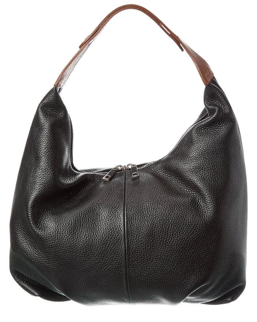 Italian Leather Top Handles Bag