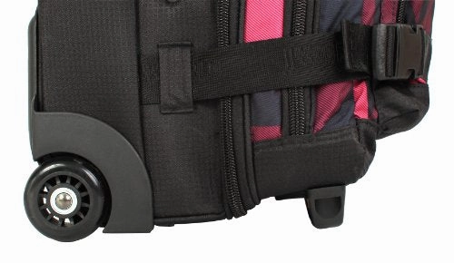 J World New York Vinewood Rolling Duffel, Block Pink, One Size