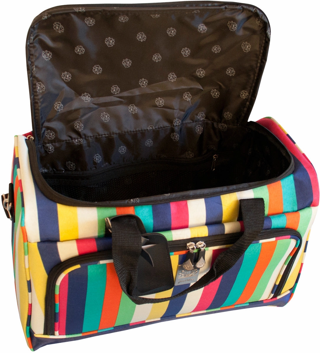 Jenni Chan Multi Stripes City Duffel