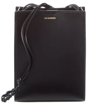 Jil Sander Tangle Small Leather Shoulder Bag