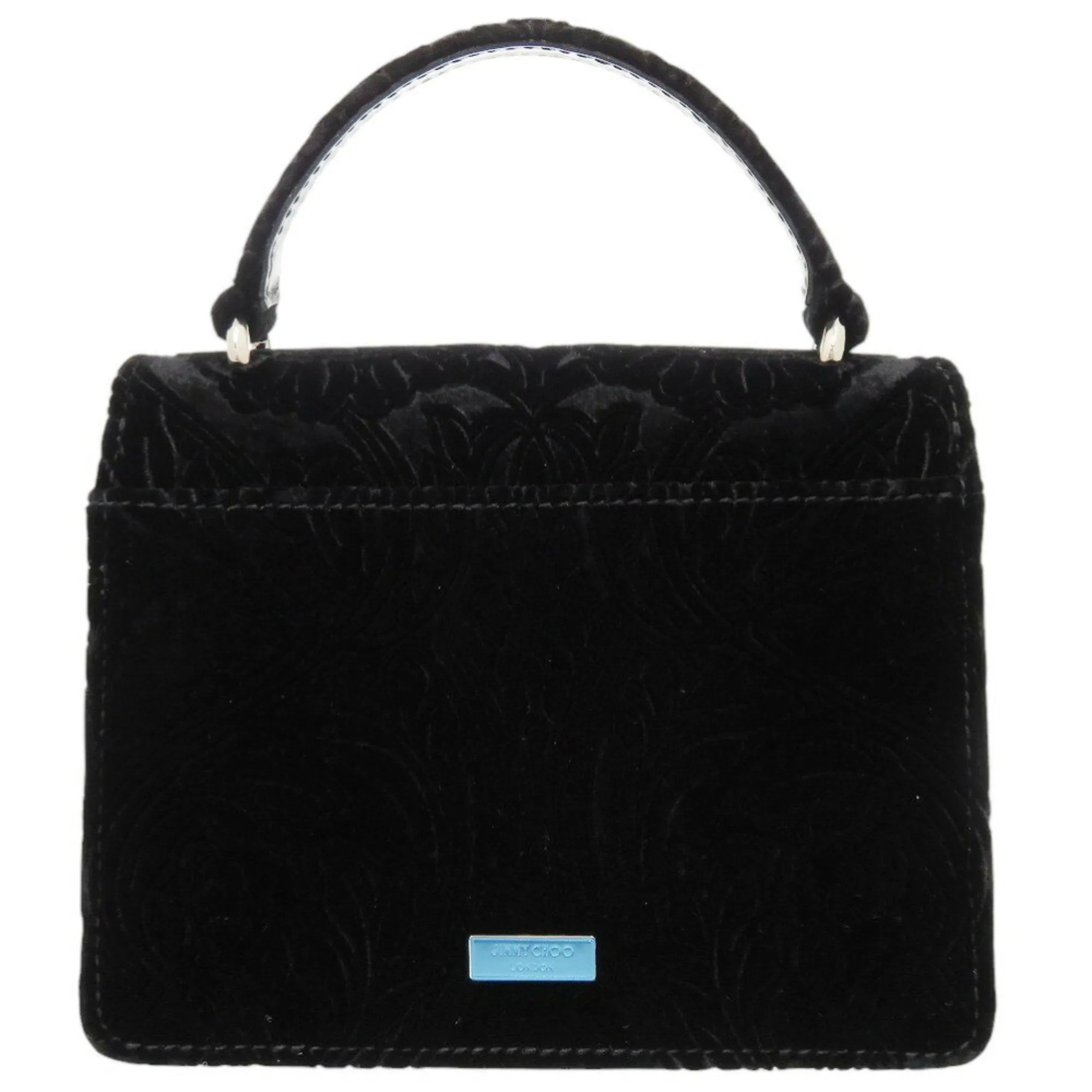 Jimmy Choo Leather Handbag Shoulder Bag (Pre-Owned)