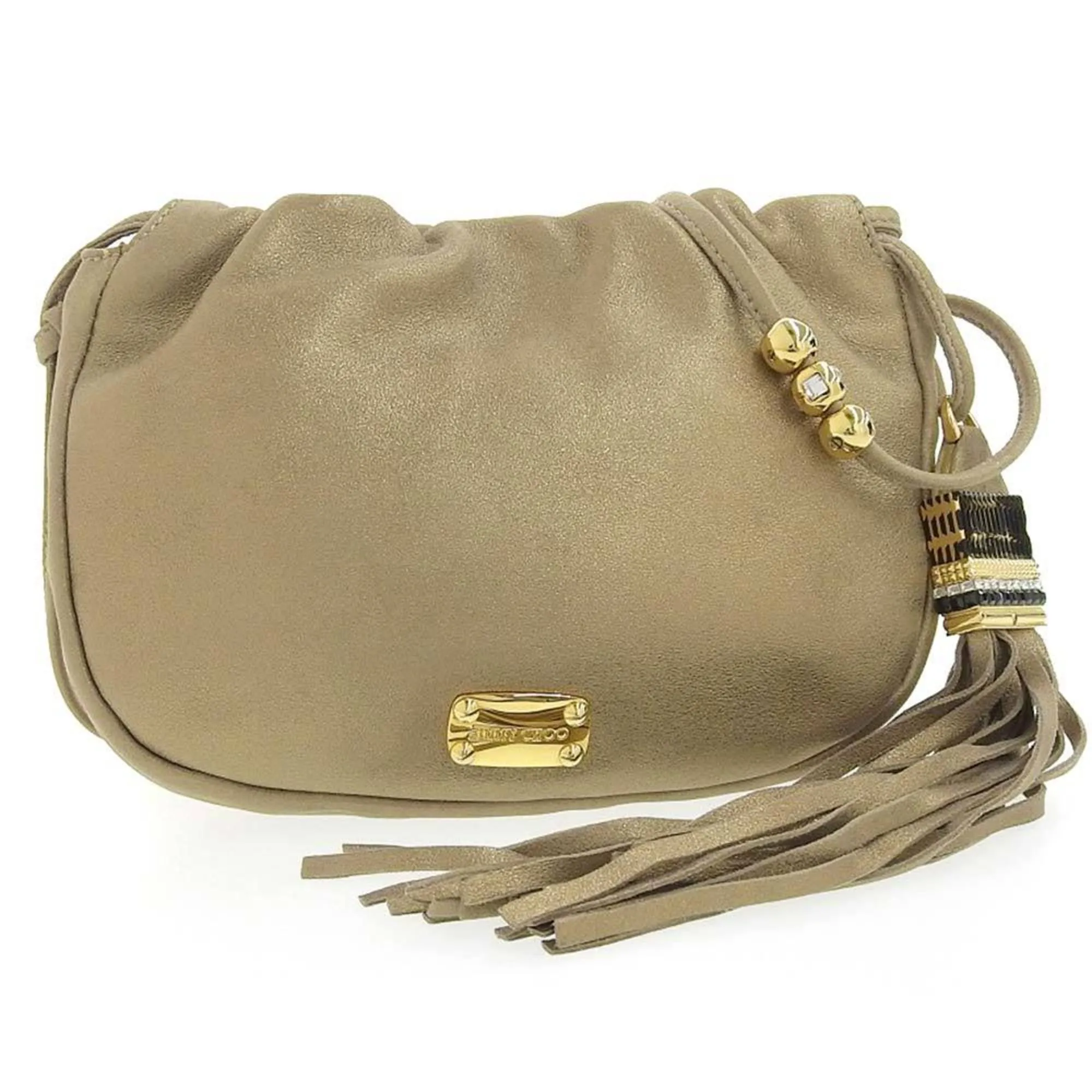 Jimmy Choo  Leather Shoulder Bag (Pre-Owned)