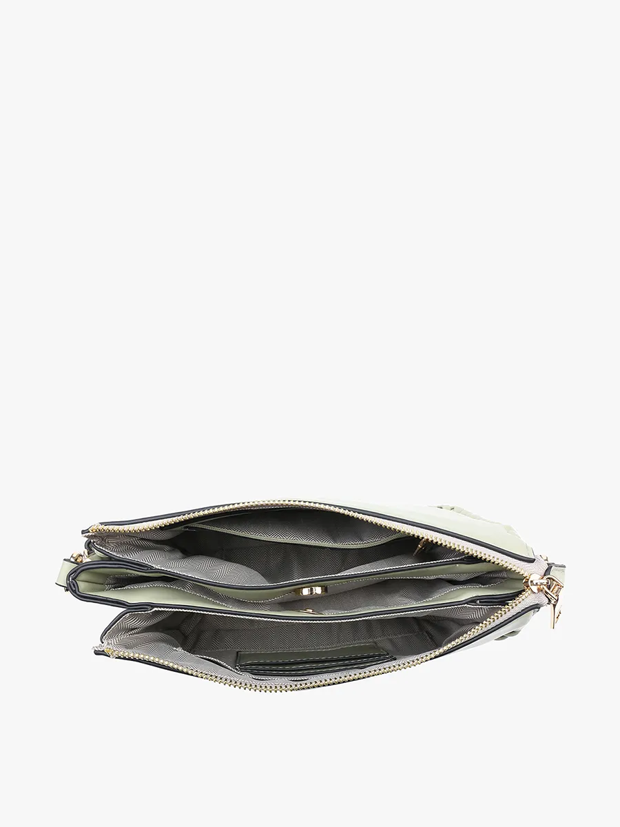 Judith Vegan Whipstitch Shoulder Bag