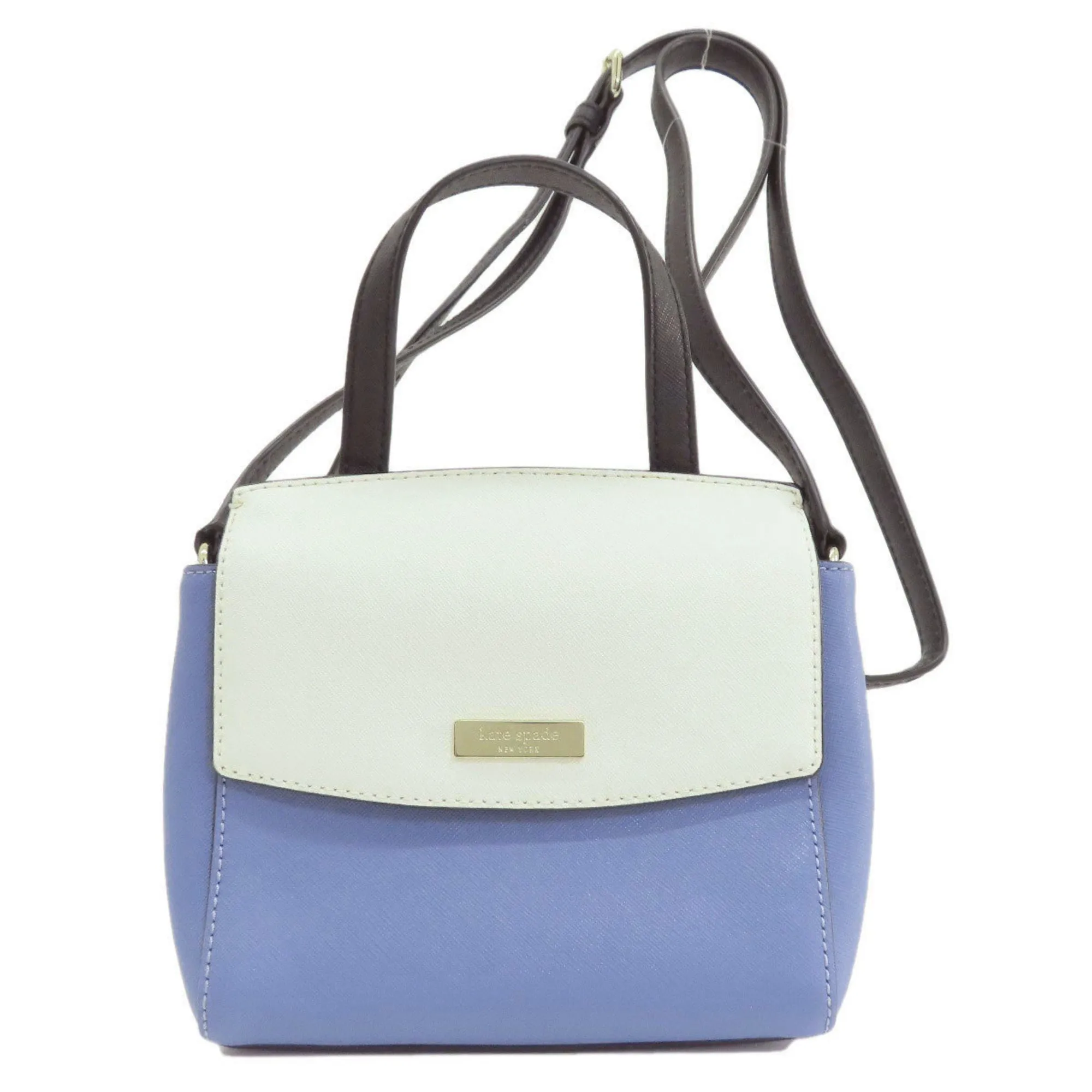 Kate Spade blue  Pvc Shoulder Bag (Pre-Owned)