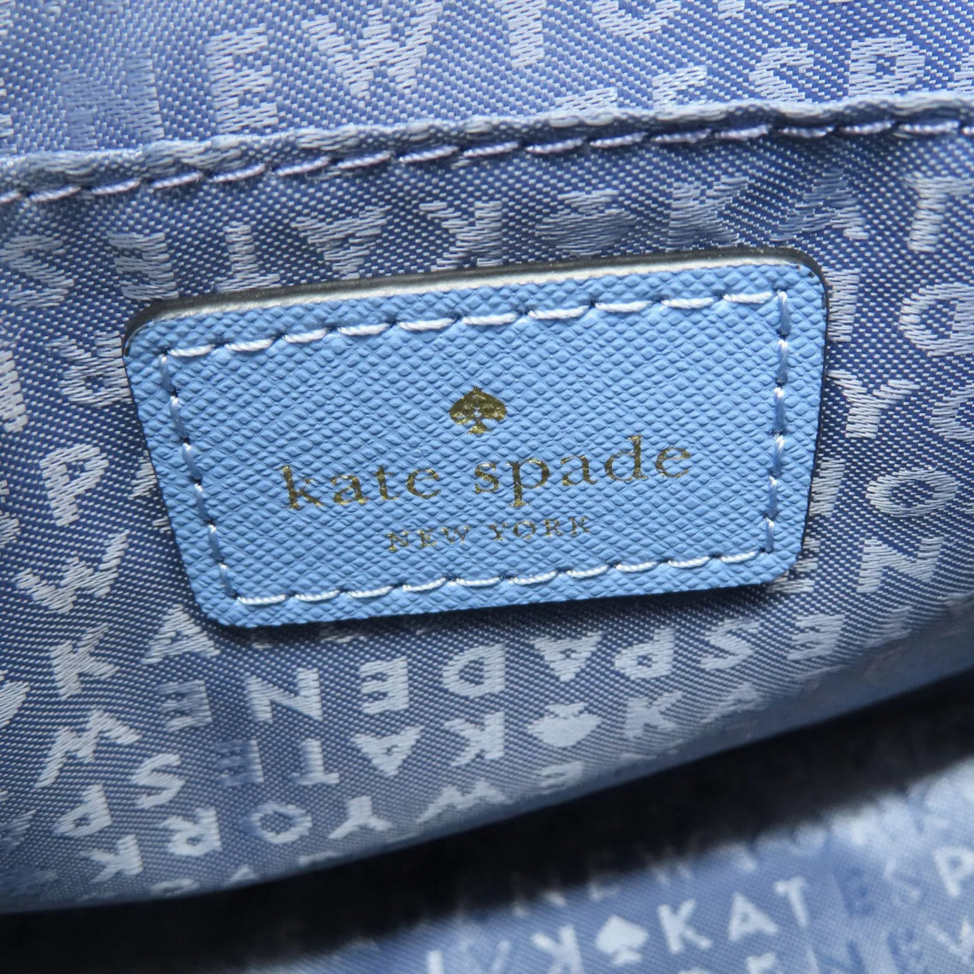 Kate Spade blue  Pvc Shoulder Bag (Pre-Owned)