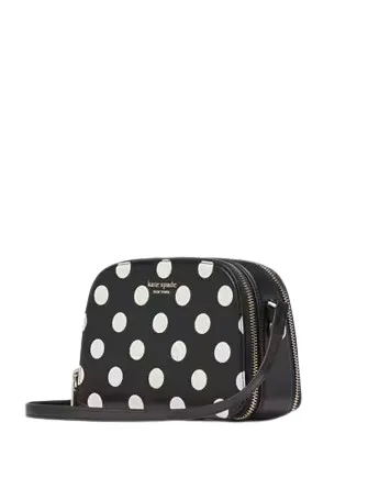 Kate Spade New York Devin Breezy Dot Double Zip Dome Crossbody