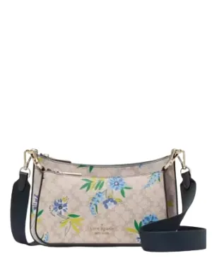 Kate Spade New York Duet Spade Flower Floral Crossbody