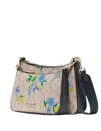 Kate Spade New York Duet Spade Flower Floral Crossbody
