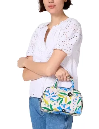 Kate Spade New York Madison Floral Small Dolly Duffle