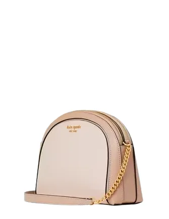 Kate Spade New York Morgan Colorblocked Double-zip Dome Crossbody