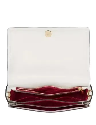 Kate Spade New York Morgan Pineapple Embossed Flap Chain Wallet
