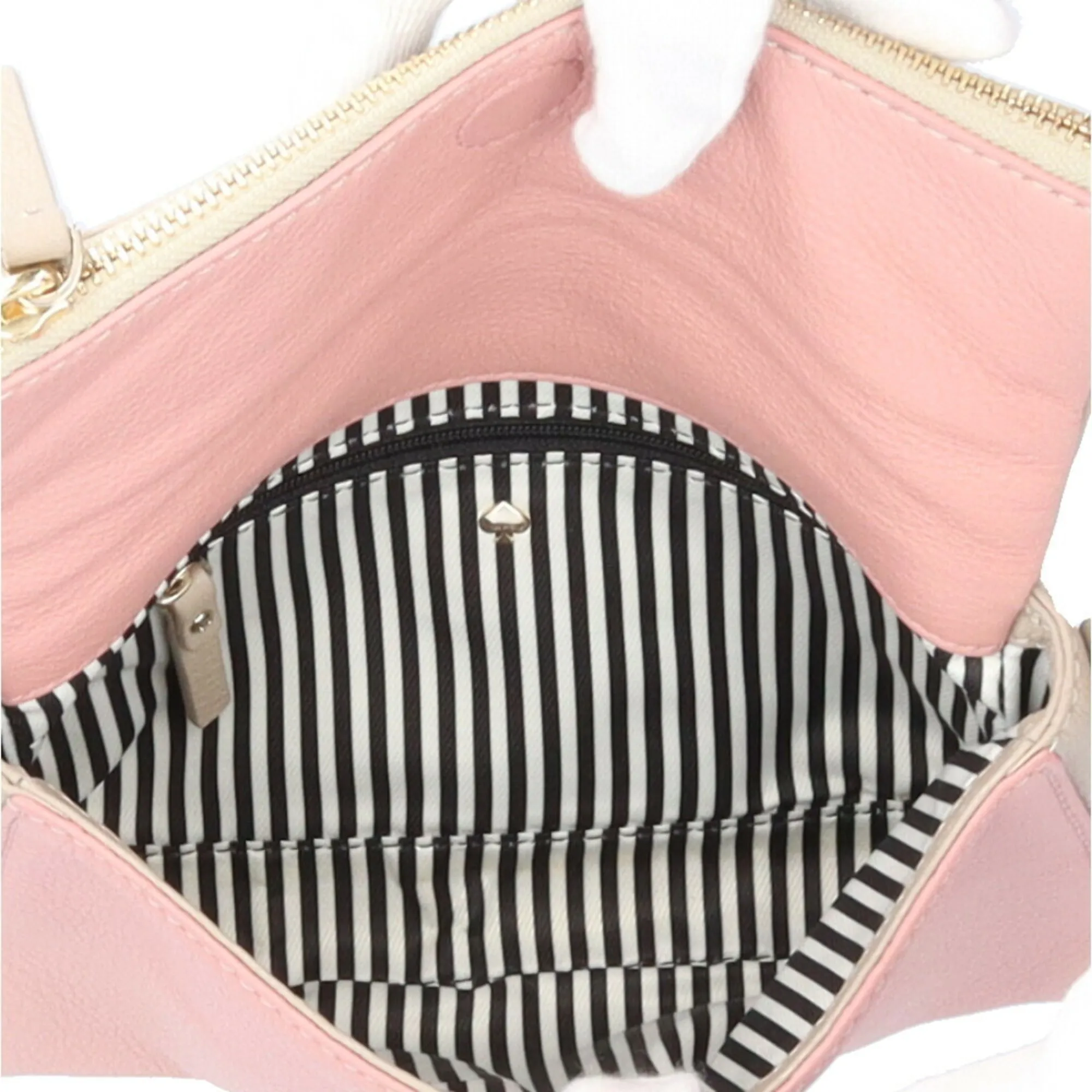 Kate Spade   pink Leather Shoulder Bag (Pre-Owned)