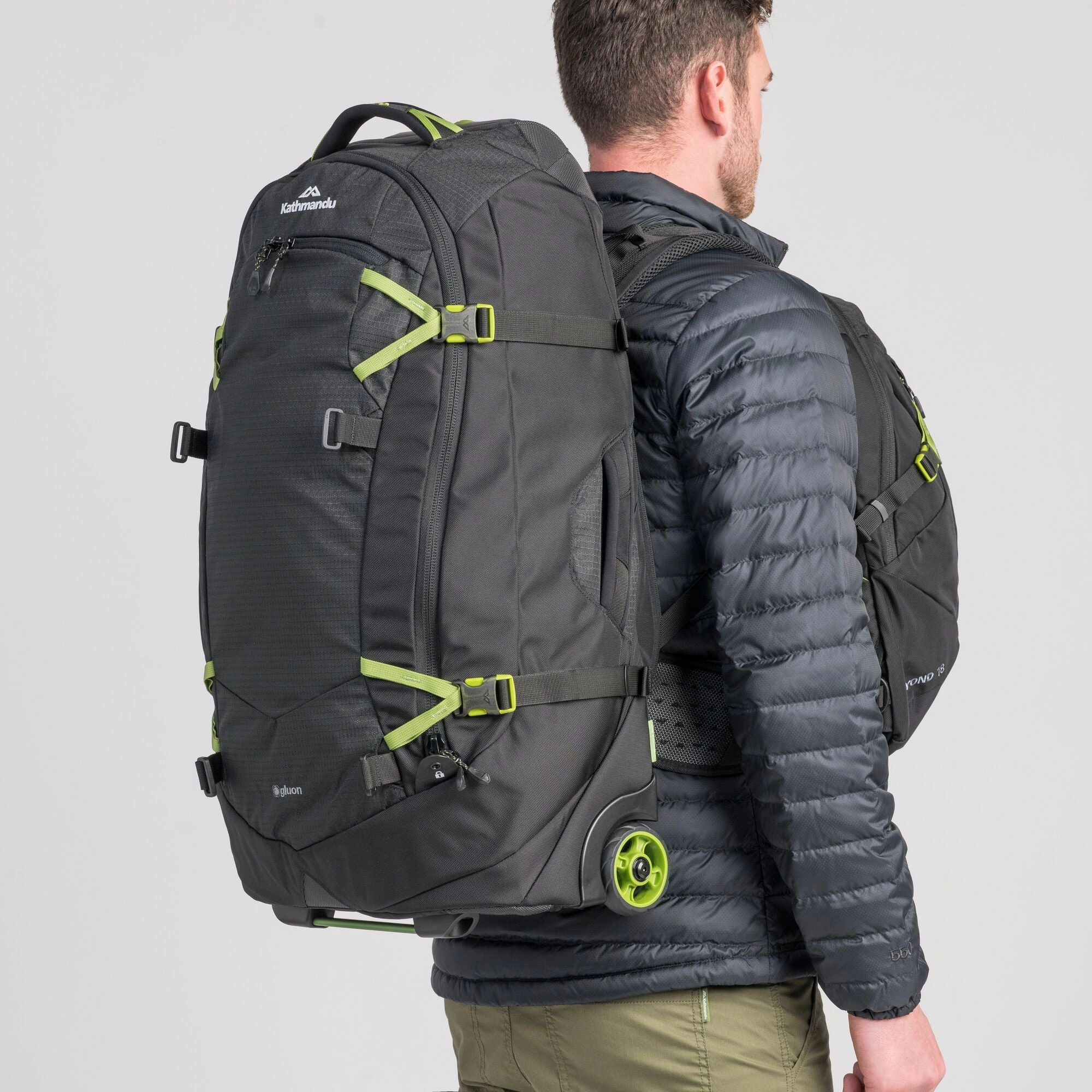 Kathmandu Hybrid Trolley v4 50L 2-Wheel Wheeled Duffel Bags