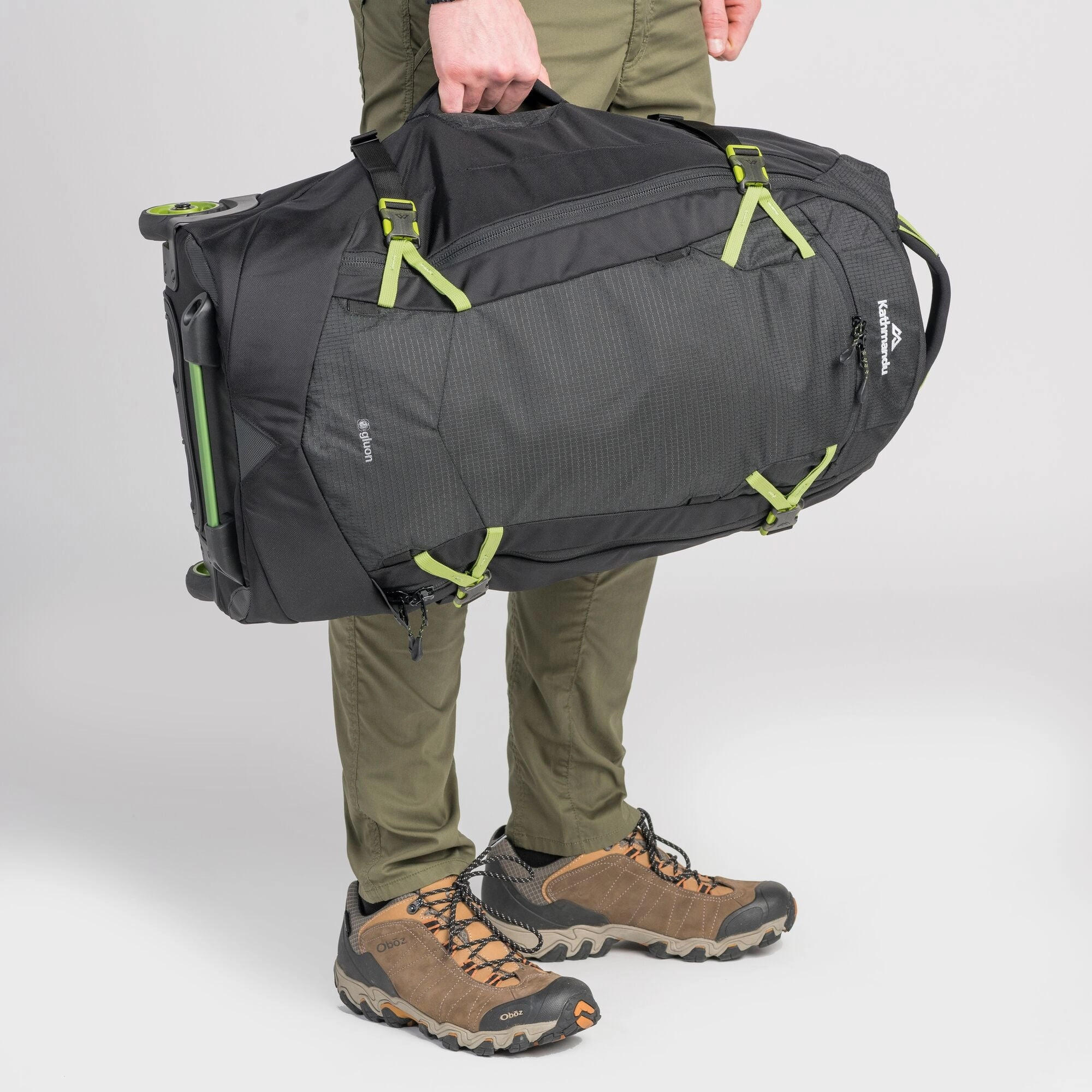 Kathmandu Hybrid Trolley v4 50L 2-Wheel Wheeled Duffel Bags