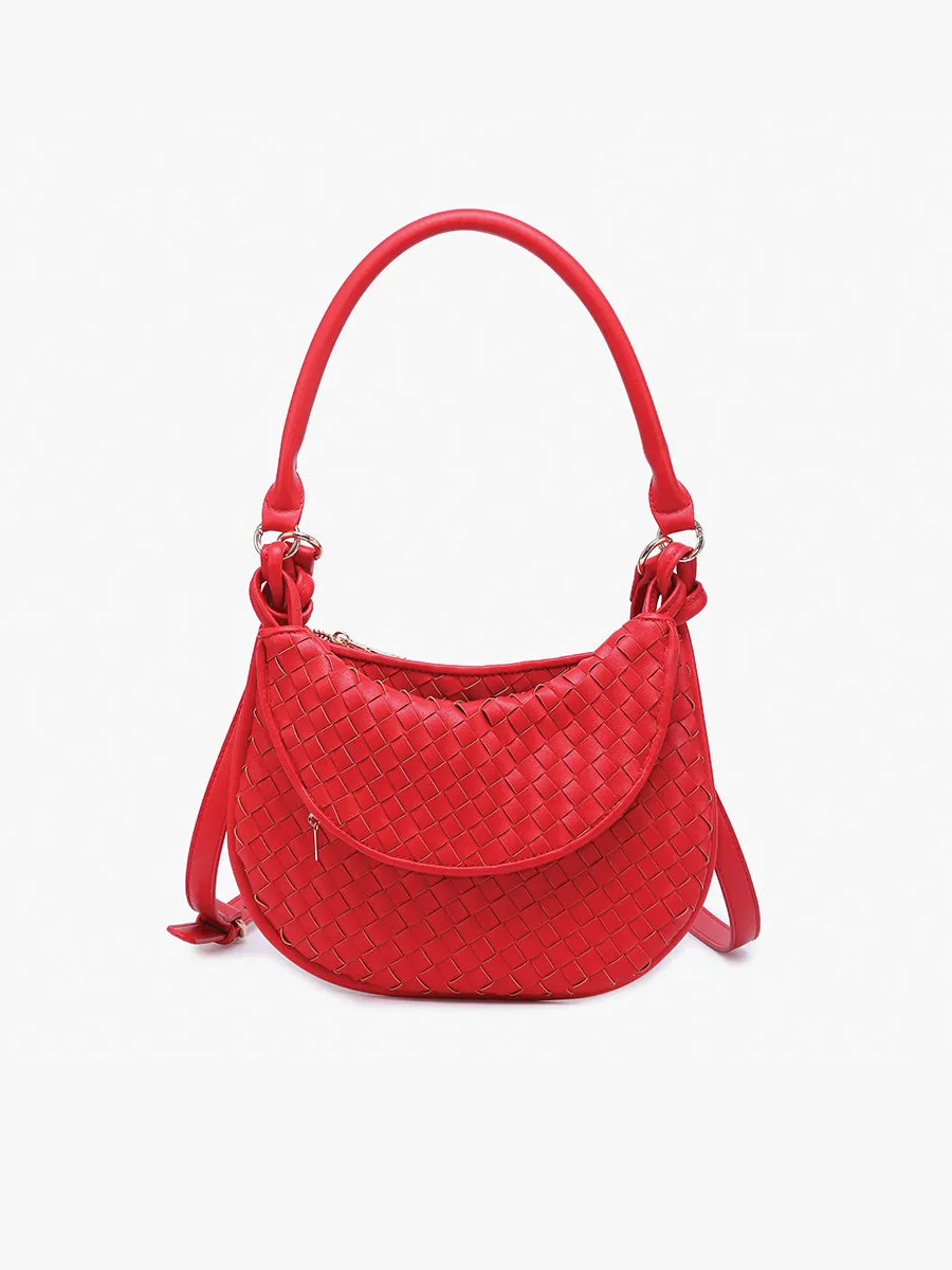 Kaylor Vegan Woven Crossbody