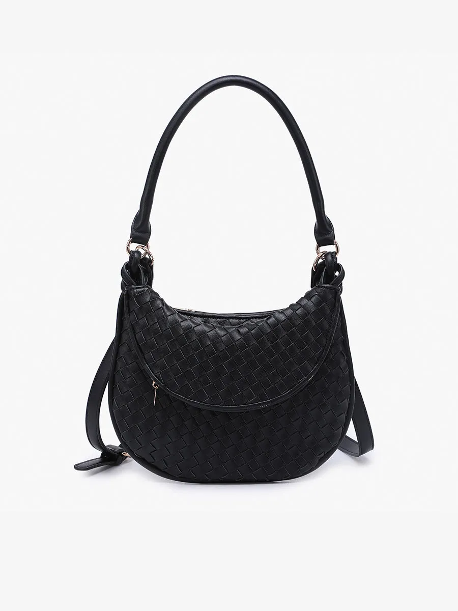 Kaylor Vegan Woven Crossbody