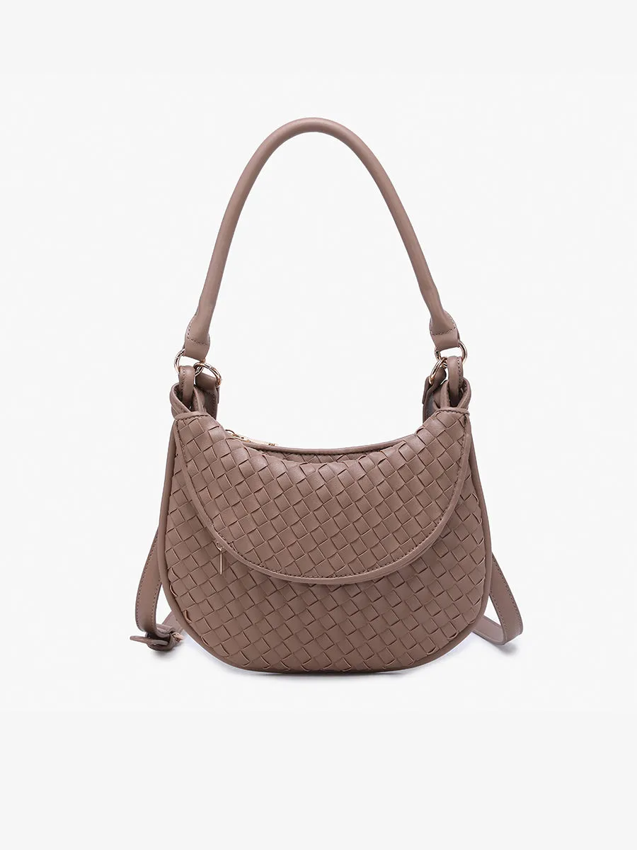 Kaylor Vegan Woven Crossbody