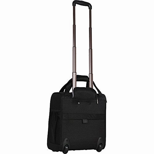 Kenneth Cole Reaction 1200D Polyester 2-Wheel Underseater / Carry On, Black