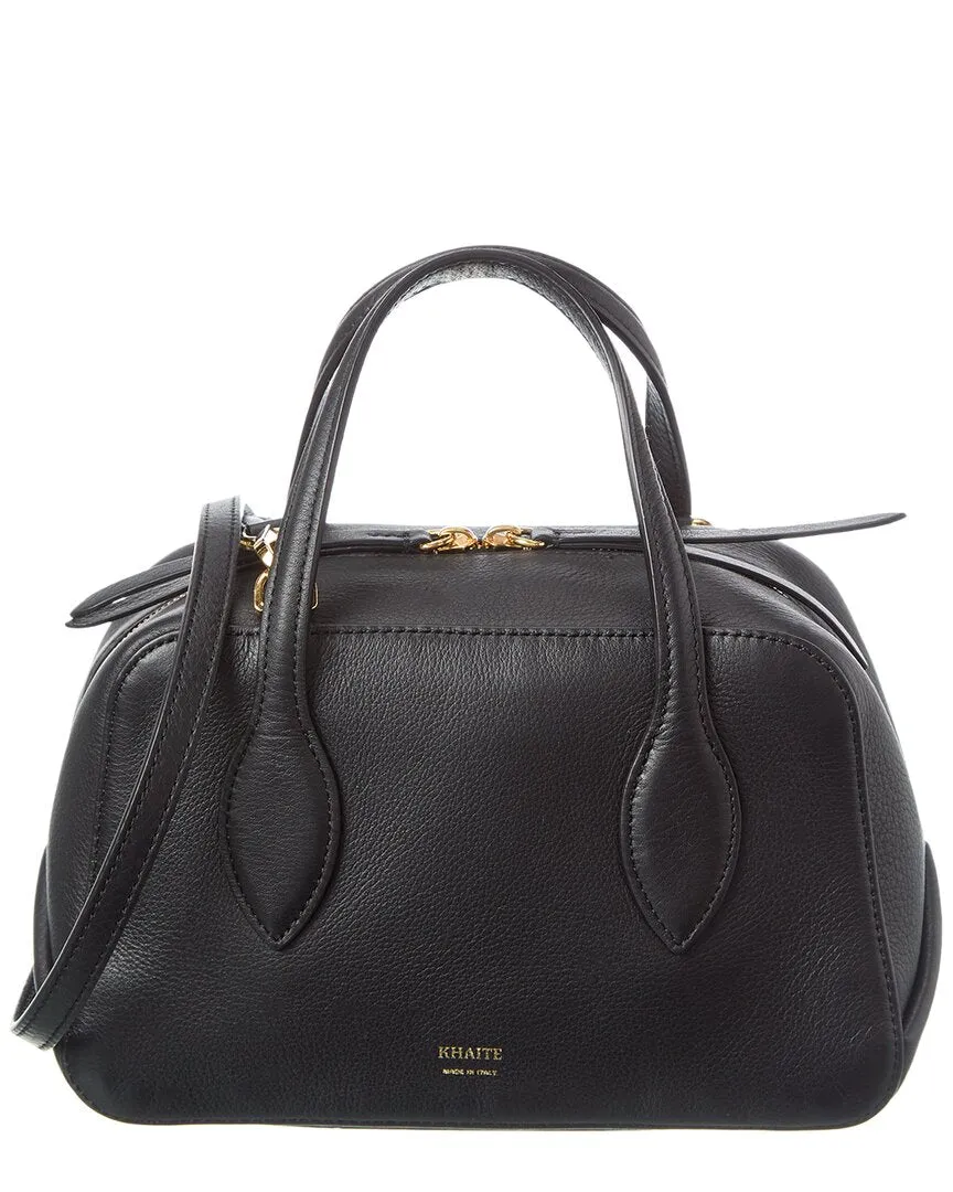 KHAITE Maeve Small Leather Shoulder Bag