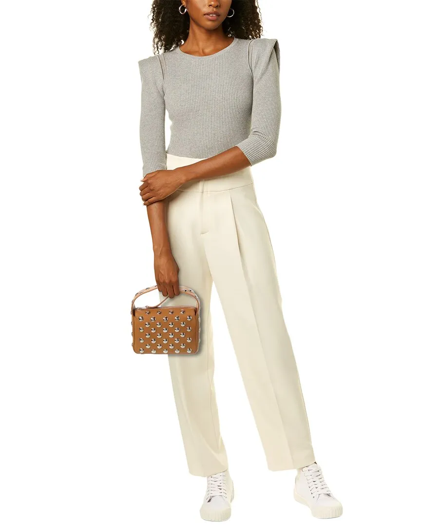KHAITE The Elene Small Leather Shoulder Bag