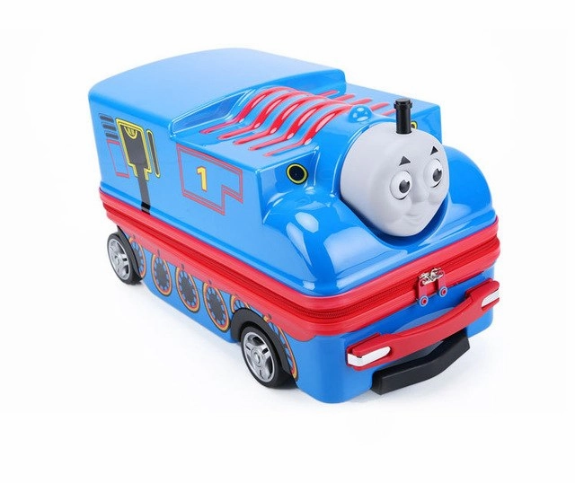 Kids Scooter Suitcase Storage Trolley Luggage Bag For Children Carry-On Rolling Luggage Ride On