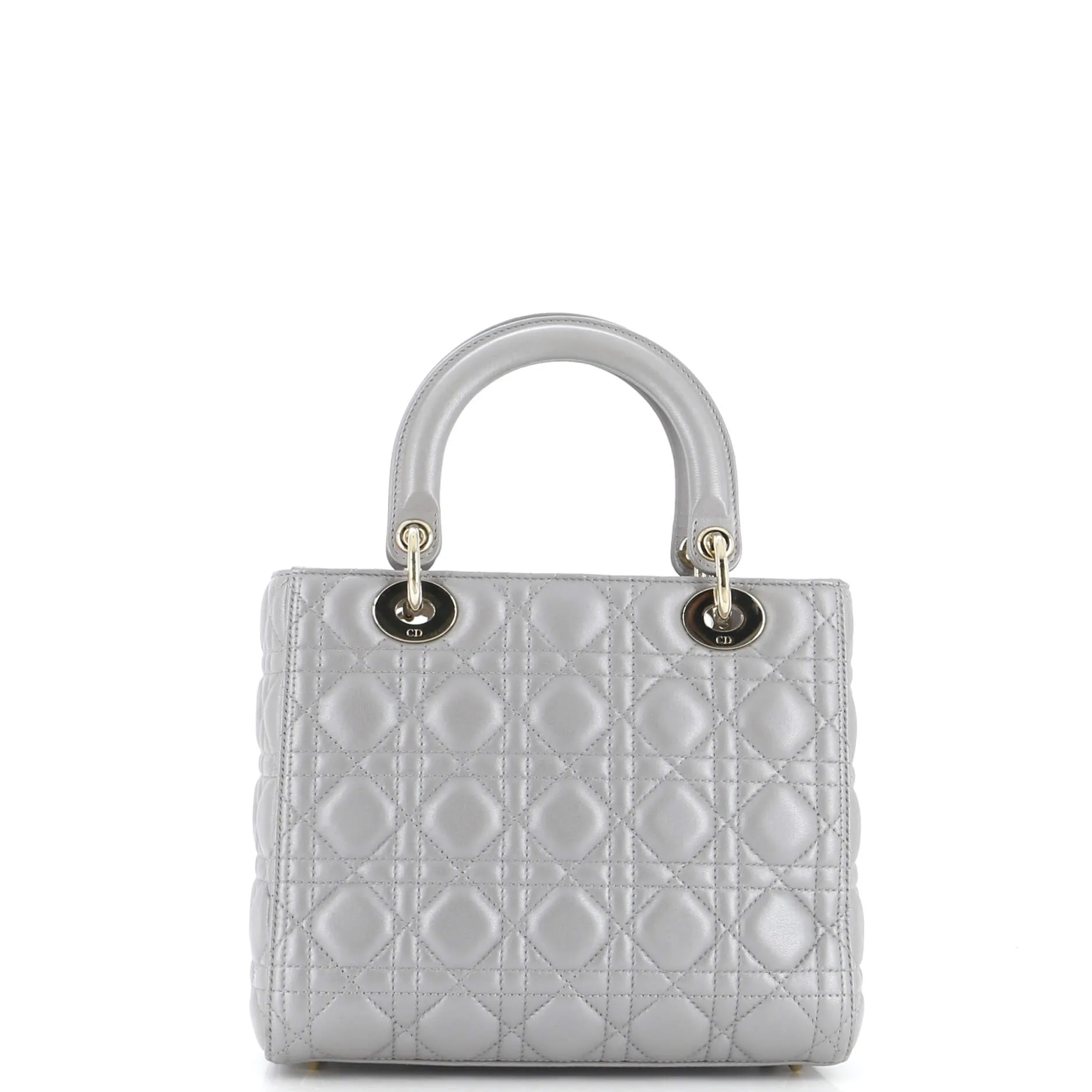 Lady Dior Bag Cannage Quilt Lambskin Medium