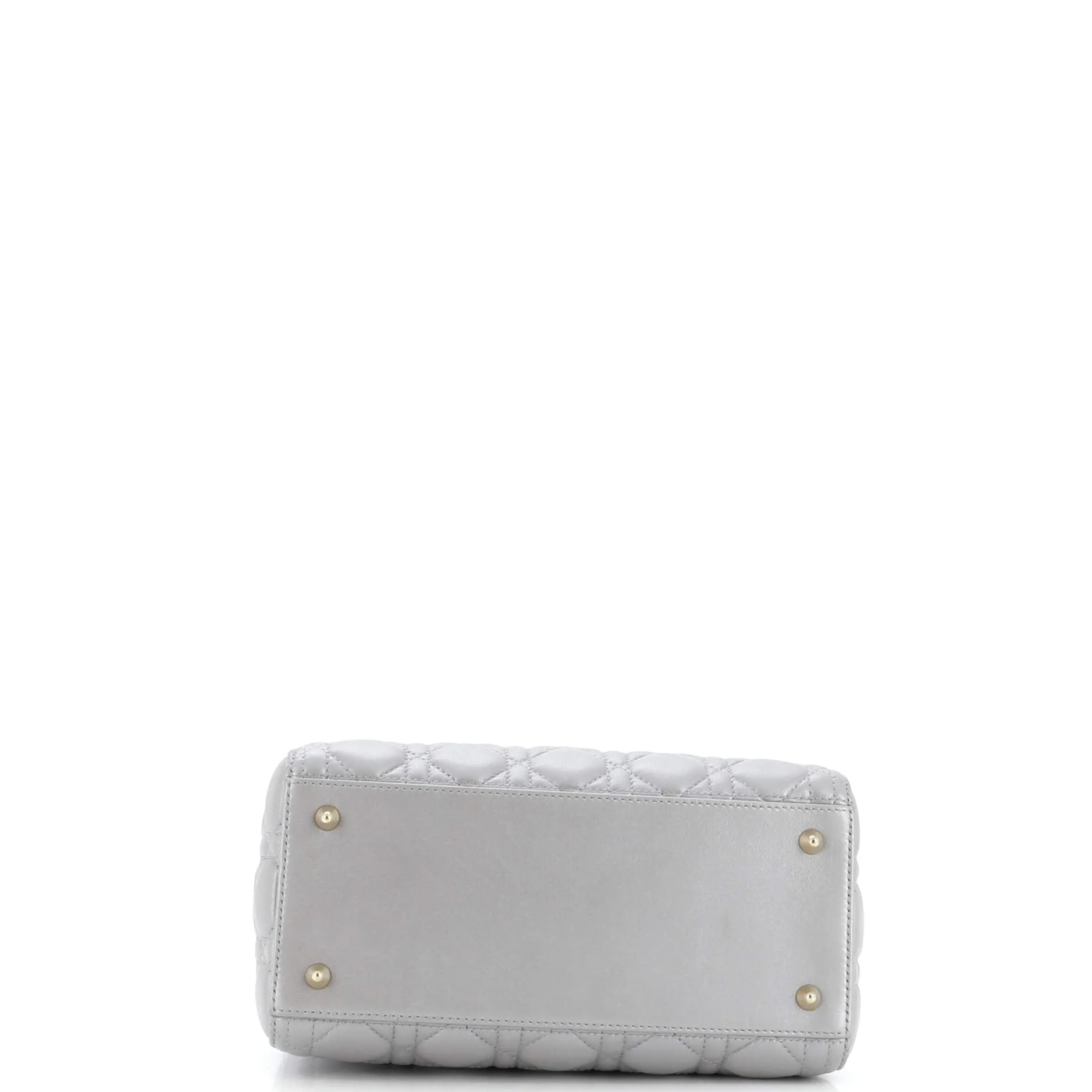 Lady Dior Bag Cannage Quilt Lambskin Medium