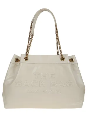Large Chain Sack In Full-Grain Leather