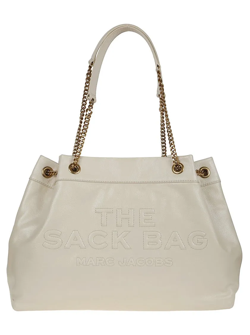 Large Chain Sack In Full-Grain Leather