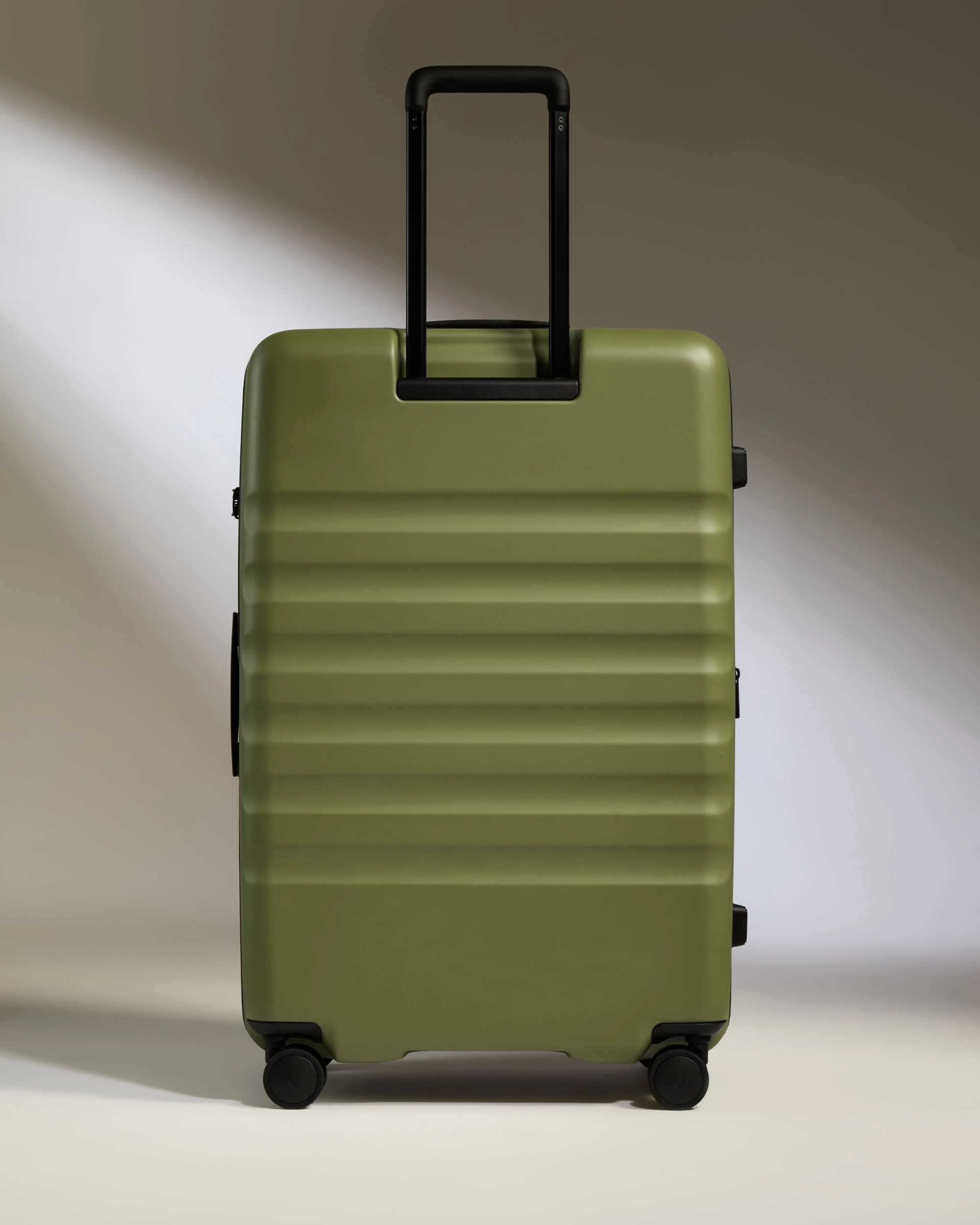 Large Luggage in Fern Green - Icon Stripe