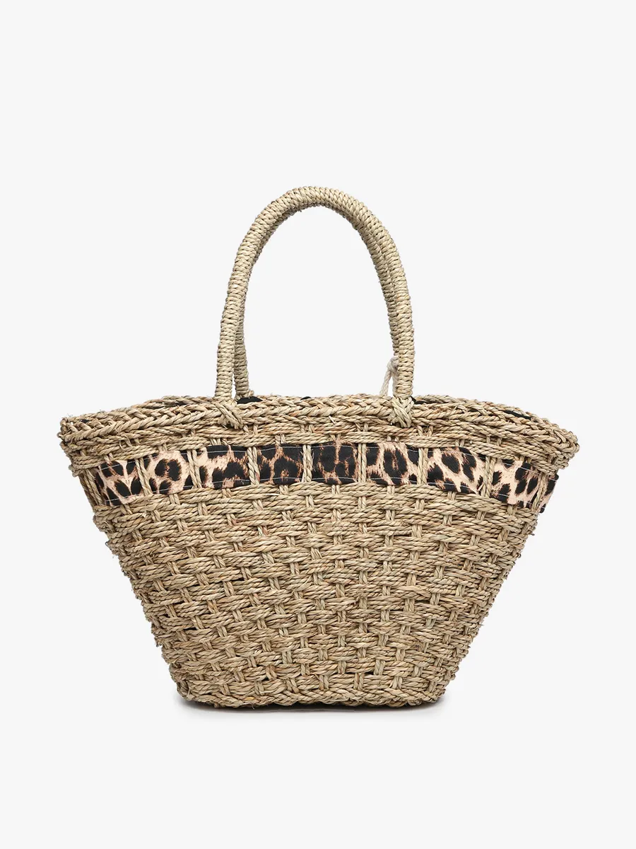 Leighton Vegan Seagrass Tote