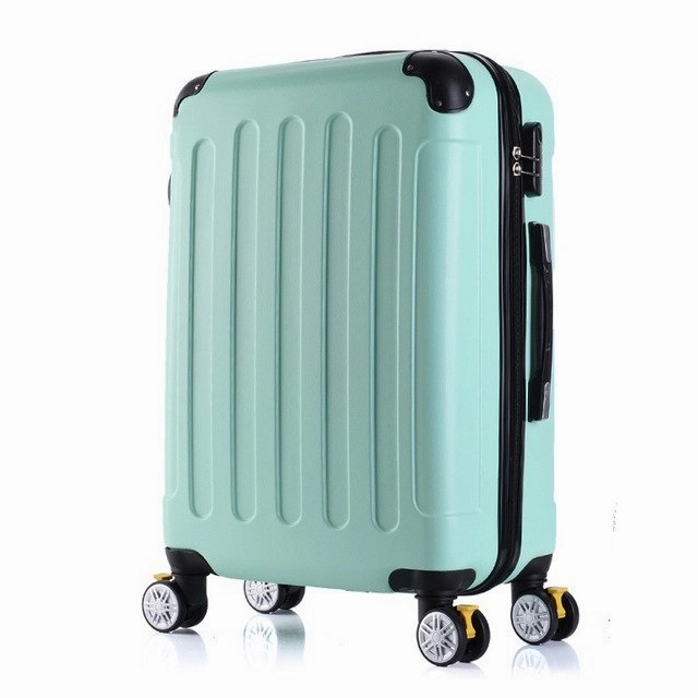 Letrend Fashion Rolling Luggage Spinner 22 Inch Student Suitcase Wheels Trolley 20 Inch Carry On