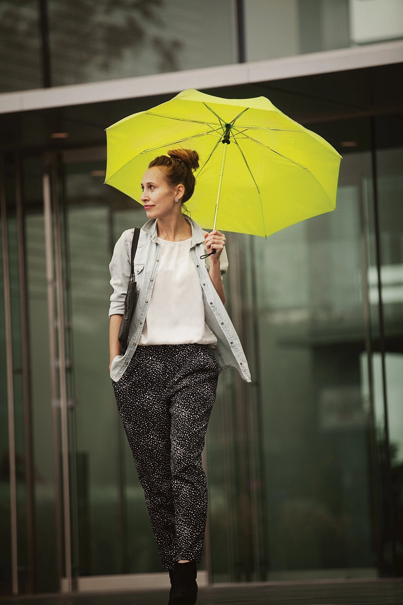 Lewis N. Clark Compact & Lightweight Travel Umbrella Opens & Closes Automatically