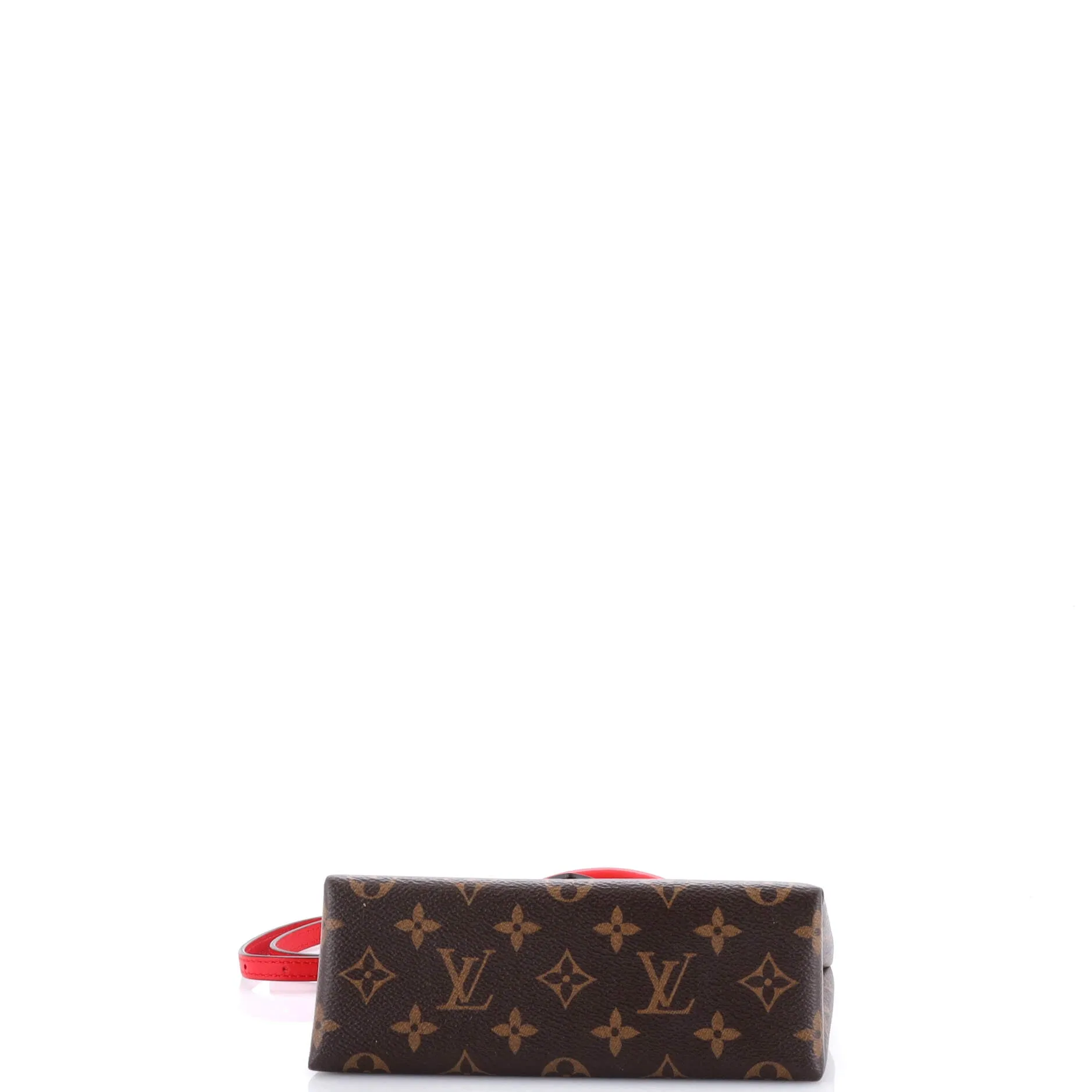 Locky Handbag Monogram Canvas with Leather BB
