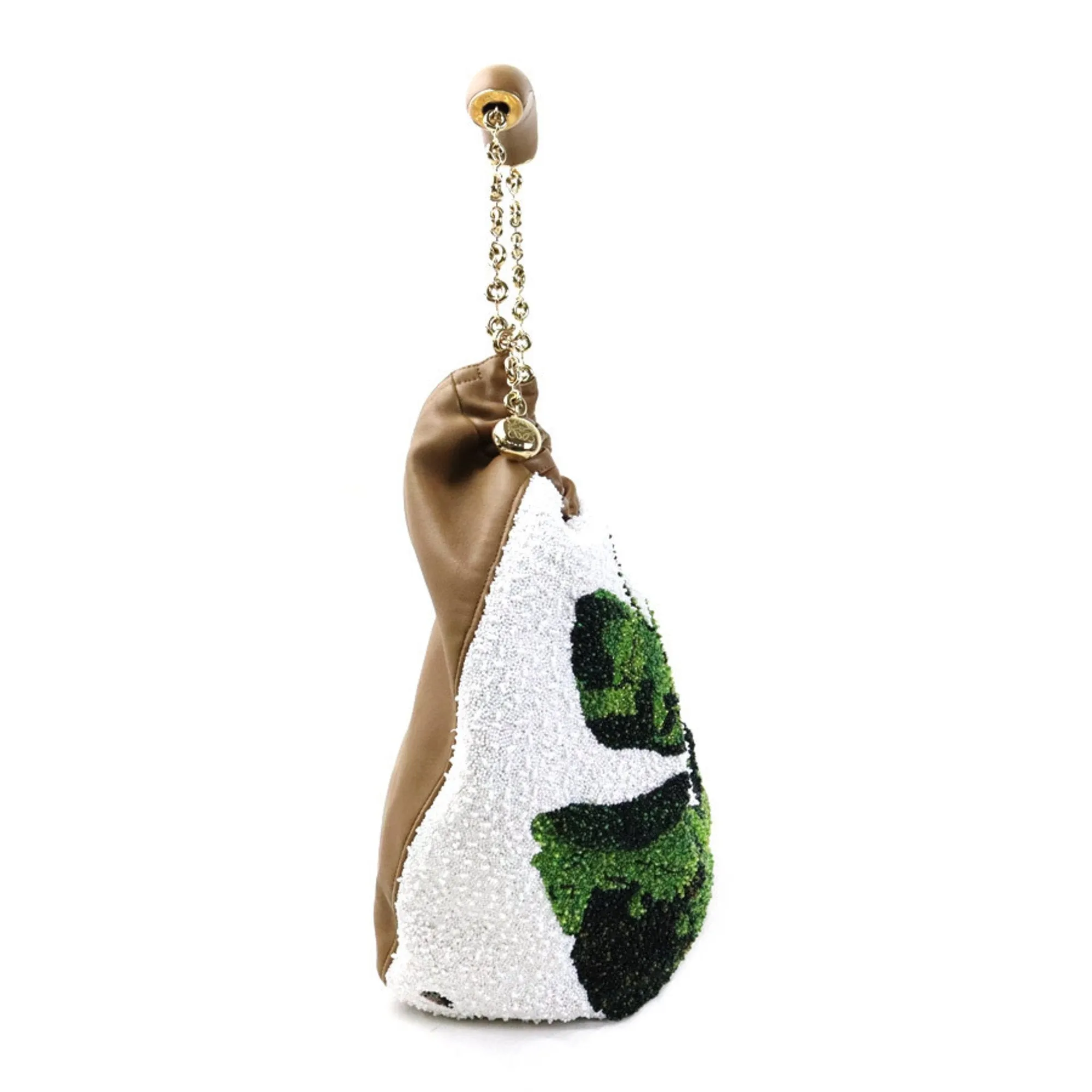 Loewe  Beads Leather Shoulder Bag (Pre-Owned)
