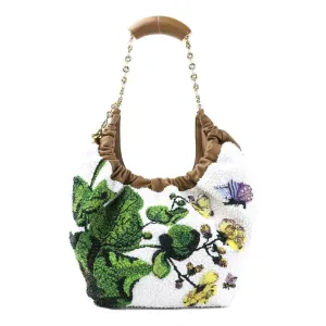 Loewe  Beads Leather Shoulder Bag (Pre-Owned)