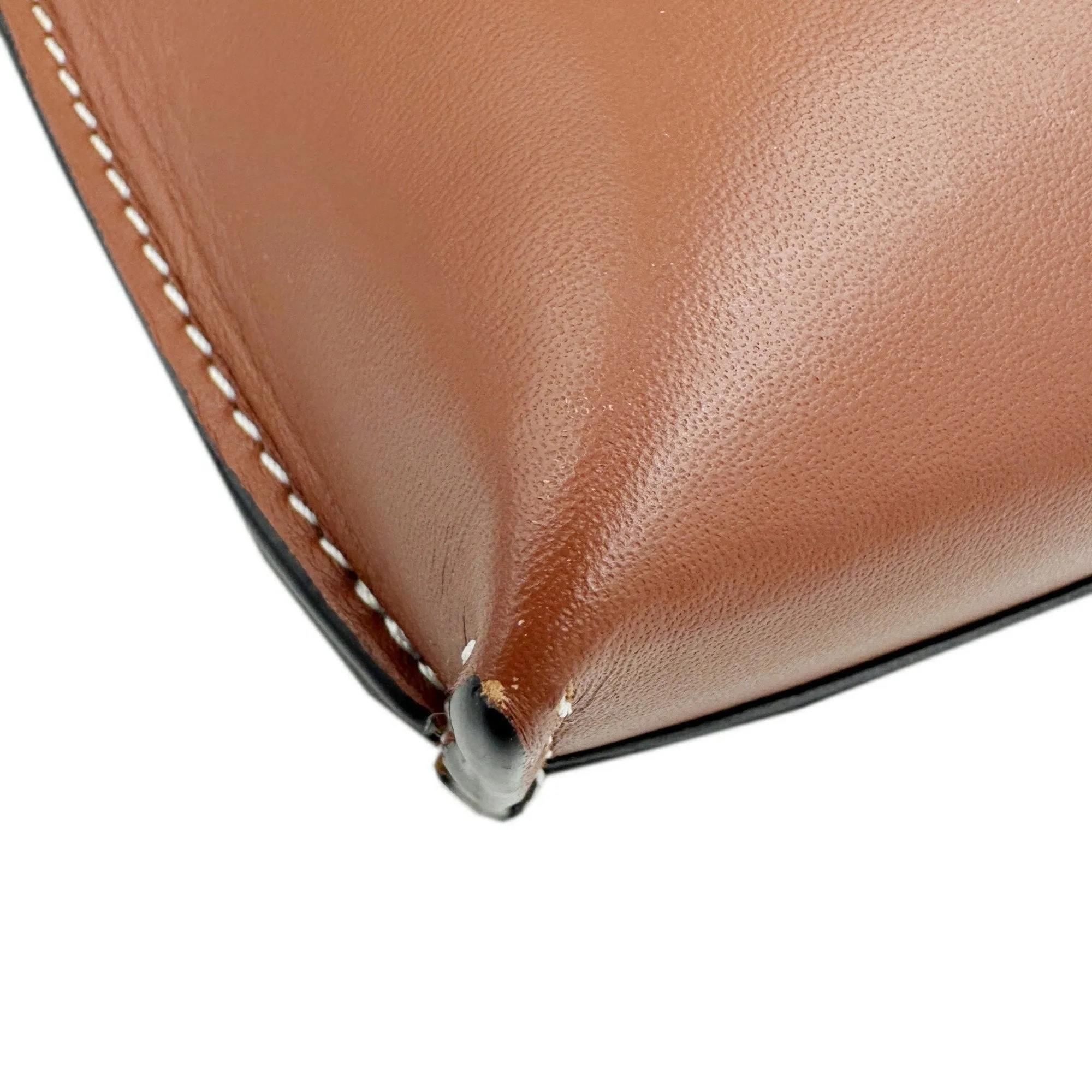 Loewe Gate Leather Shoulder Bag (Pre-Owned)
